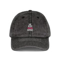 Eat Sleep TikTok Repeat Vintage Embroidered Cap — Retro Washed Baseball Hat