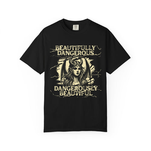 Dangerous Beauty Femme Fatale Graphic T-Shirt