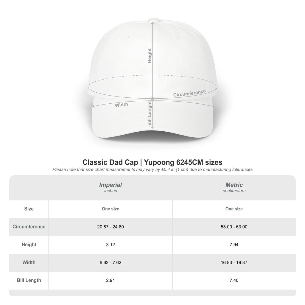 Unapologetically Me Baseball Hat — Embroidered Statement Dad Cap