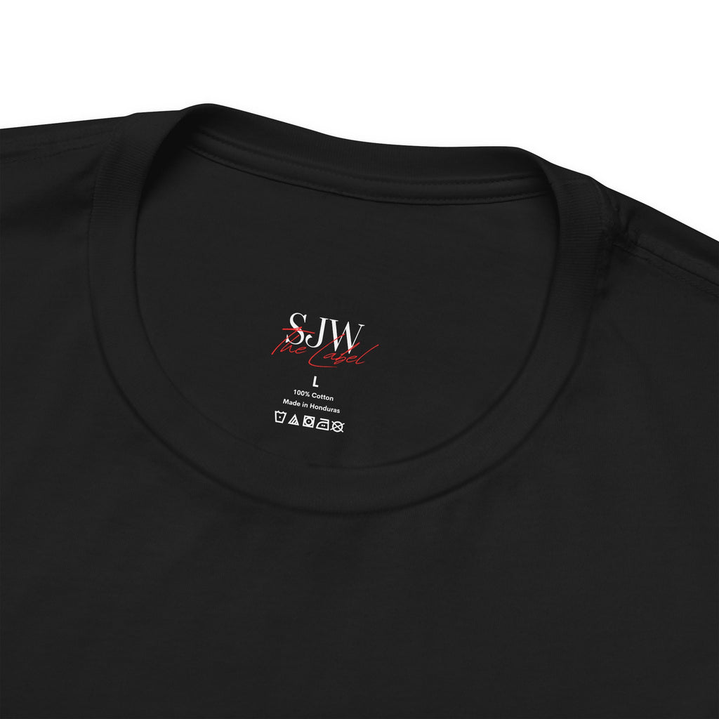 Skull & Roses Tee — “I Am Not A Hugger” Graphic T-Shirt