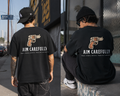 Aim Carefully Revolver Tee | Vintage Gun Illustration, Typography
