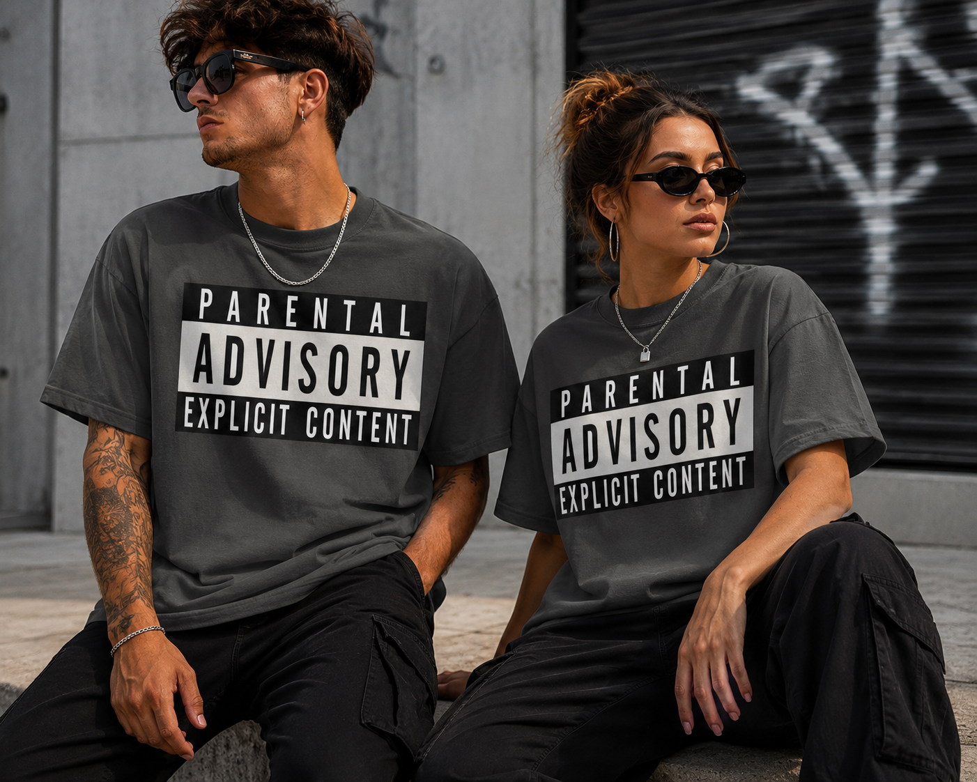 Parental Advisory "Explicit Content" Graphic Tee